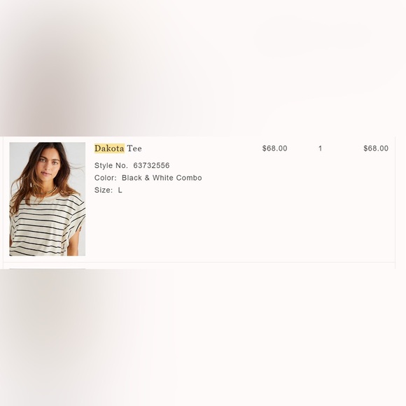 Free People Dakota Tee - Picture 4 of 7